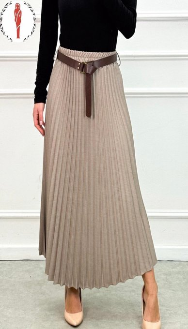 Fusta Dama, Plisata, Lunga