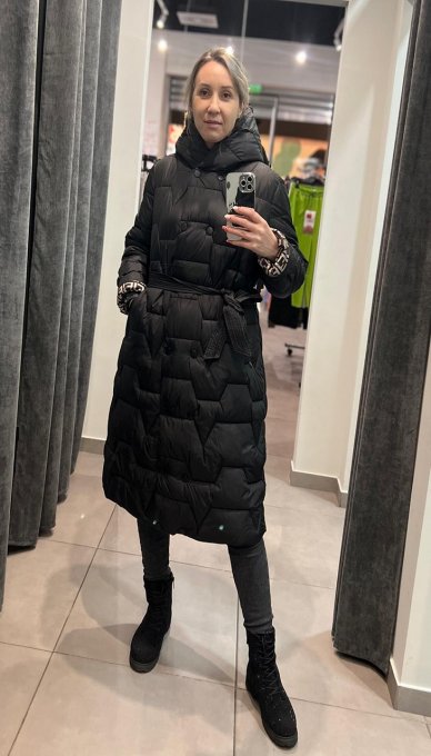 Geaca Dama, Batal, Fas, Model Maneca, Negru