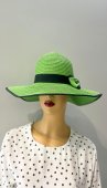 Palarie De Soare, Bor Mare, Dama, Paie, Verde