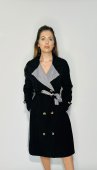 Trench Dungi, Dana, Negru/Alb